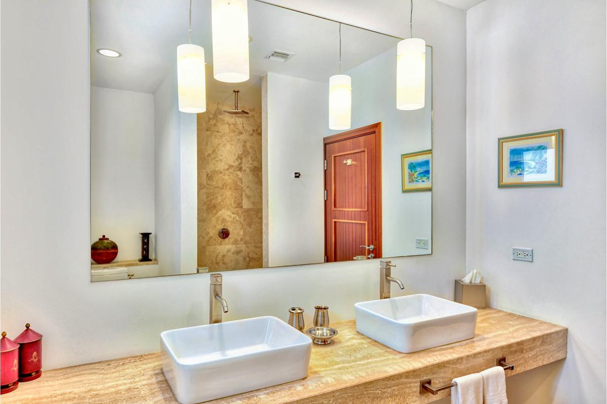 Pool Villa St Martin - The bathroom 1